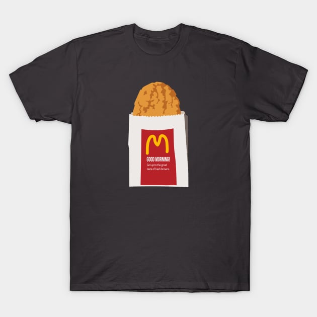 McDonald's Hash Brown T-Shirt by ShayliKipnis